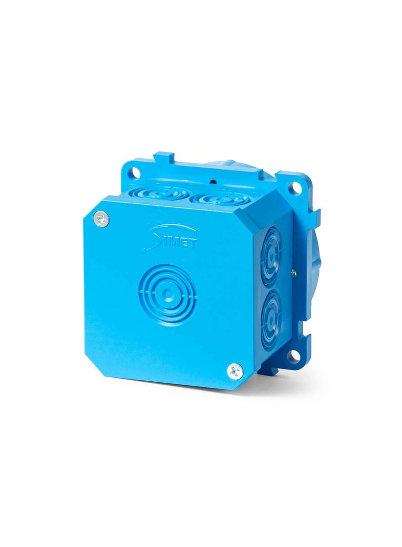 PDD60 Puszka inst. do pustych ścian (montaż w domach z drewna), z pokrywą