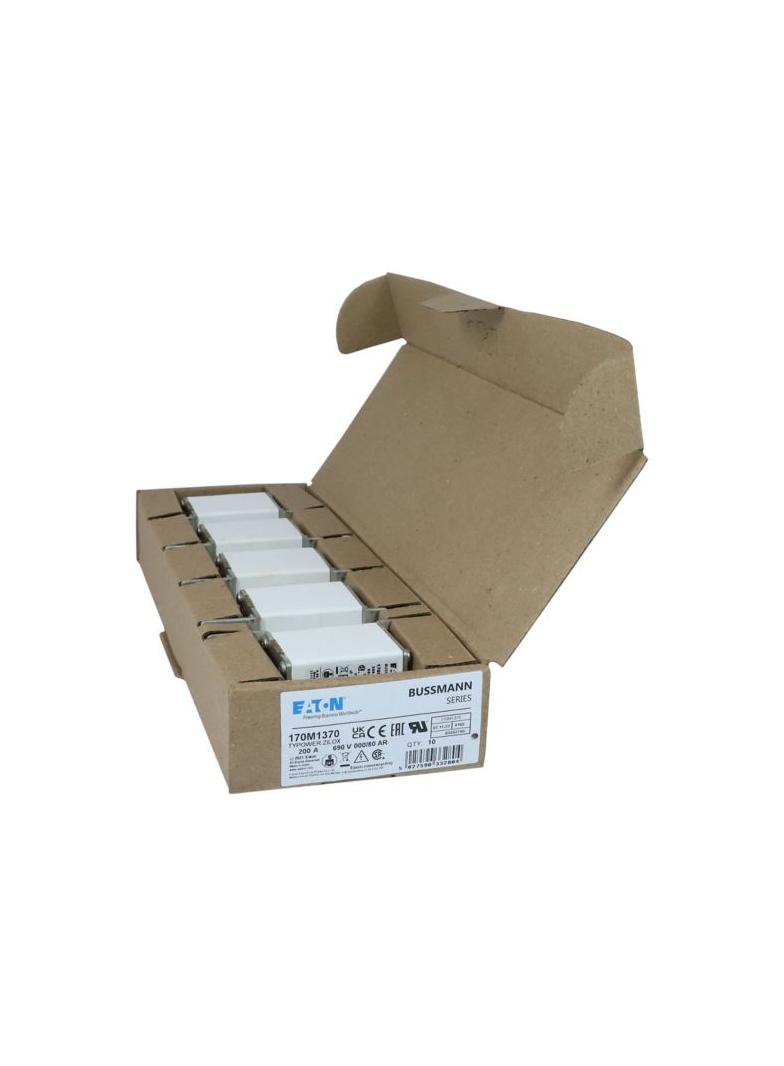 200A 690V IEC aR 000/80 SQ BODY IND FUSE Wkładka szybka 200A AC 690V DIN 000 21x40x100 mm, 170M1370