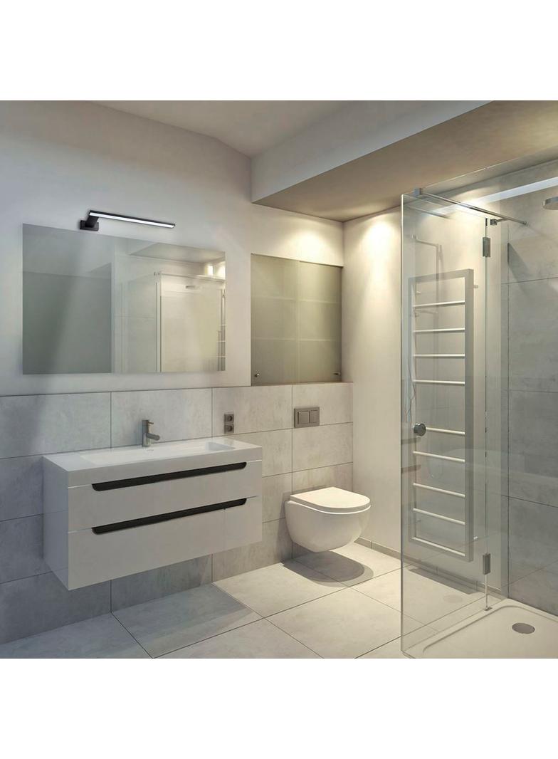 Milagro kinkiet łazienkowy nad lustro LED Shine Black 11W 770lm 4000K IP44 ML4380