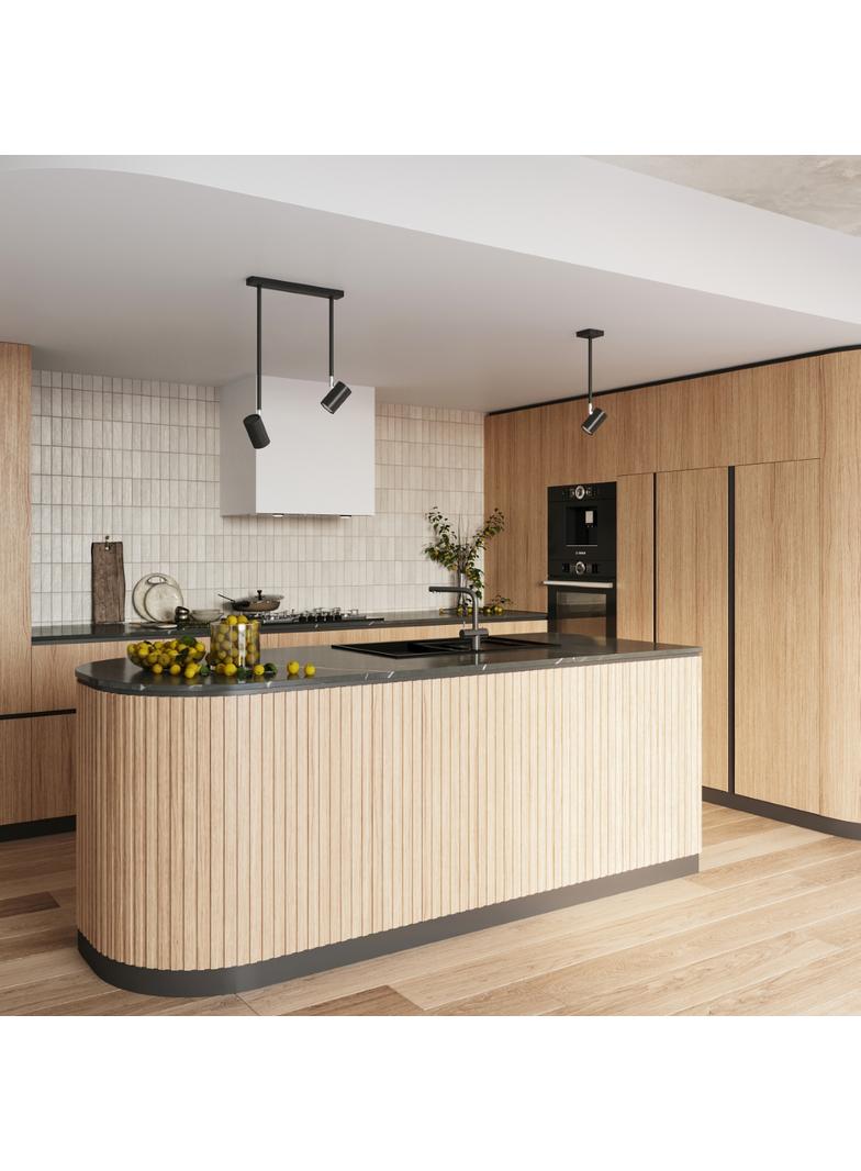 Plafon NORANO czarny