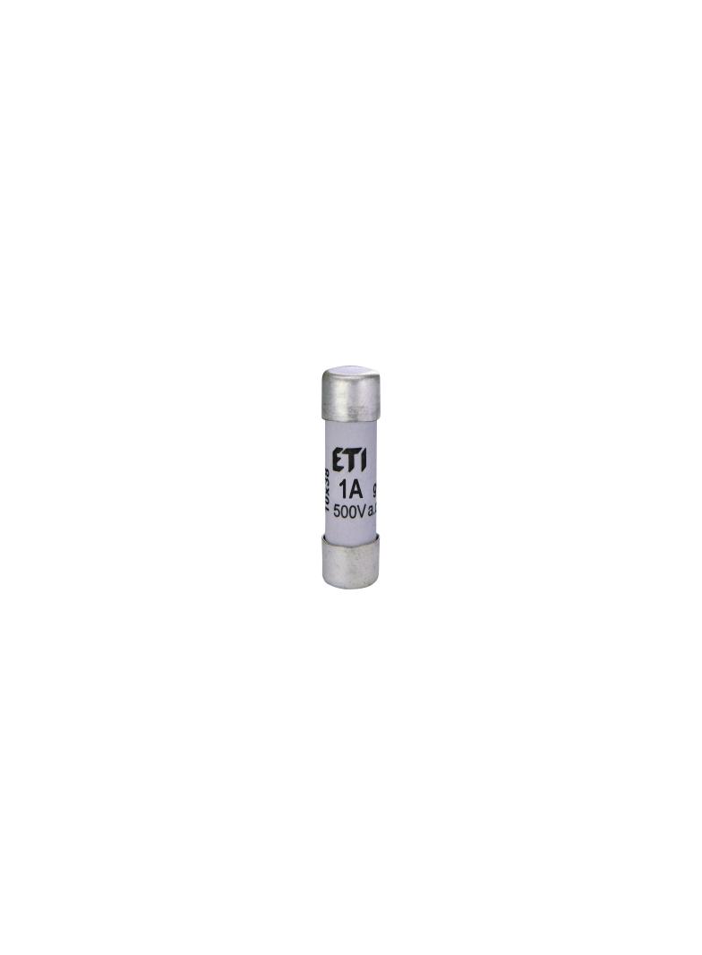 Wkładka topikowa cylindryczna CH10x38 gG 1A 500V 002620000 ETI