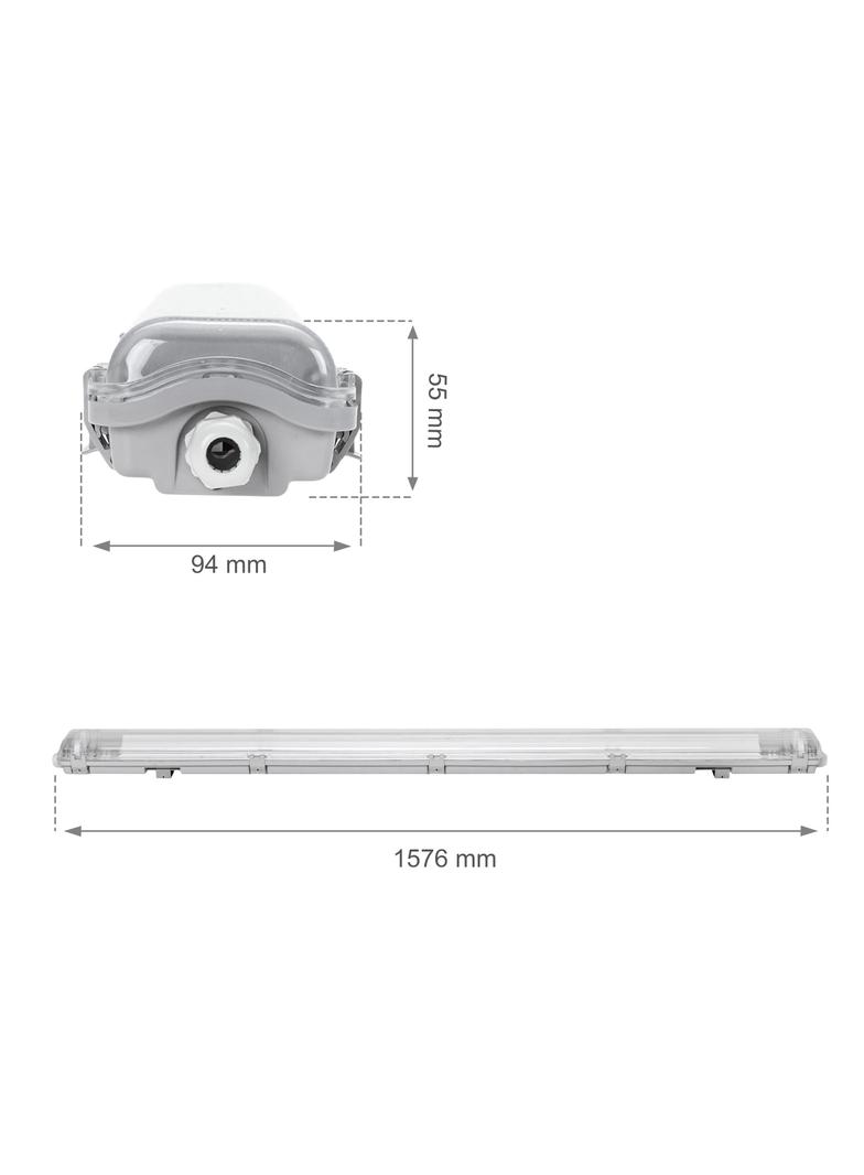 Oprawa hermetyczna LED tube 2x150cm IP65  SLI028016_SLIM Spectrum Led