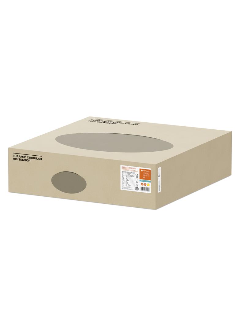 Oprawa ścienna SURFACE CIRCULAR 400 SENSOR 24 W 3000 K IP44 WT
