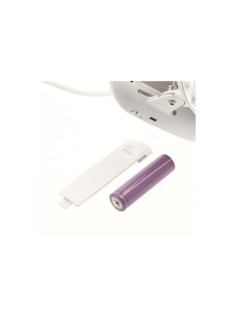 LAMPKA BIURKOWA RINGO,4W, 200lm.DC5V,1A, 3000K-6000K, 3-CCT,bat.1200 mAh, Ra>80, ŚCIEMNIANIA, BIA
