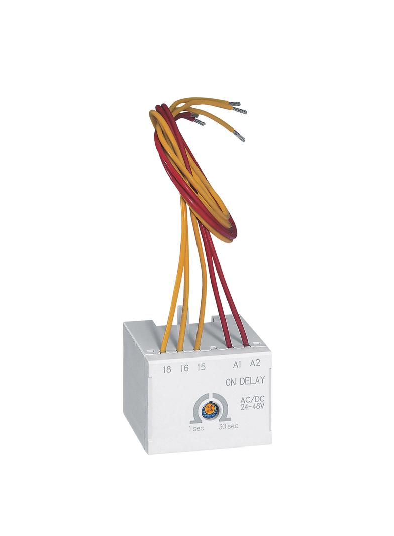 MODUŁ CZASOWY 1-30S 24-48V AC/DC DO CTX3 3P 9-150A, 416870, Legrand