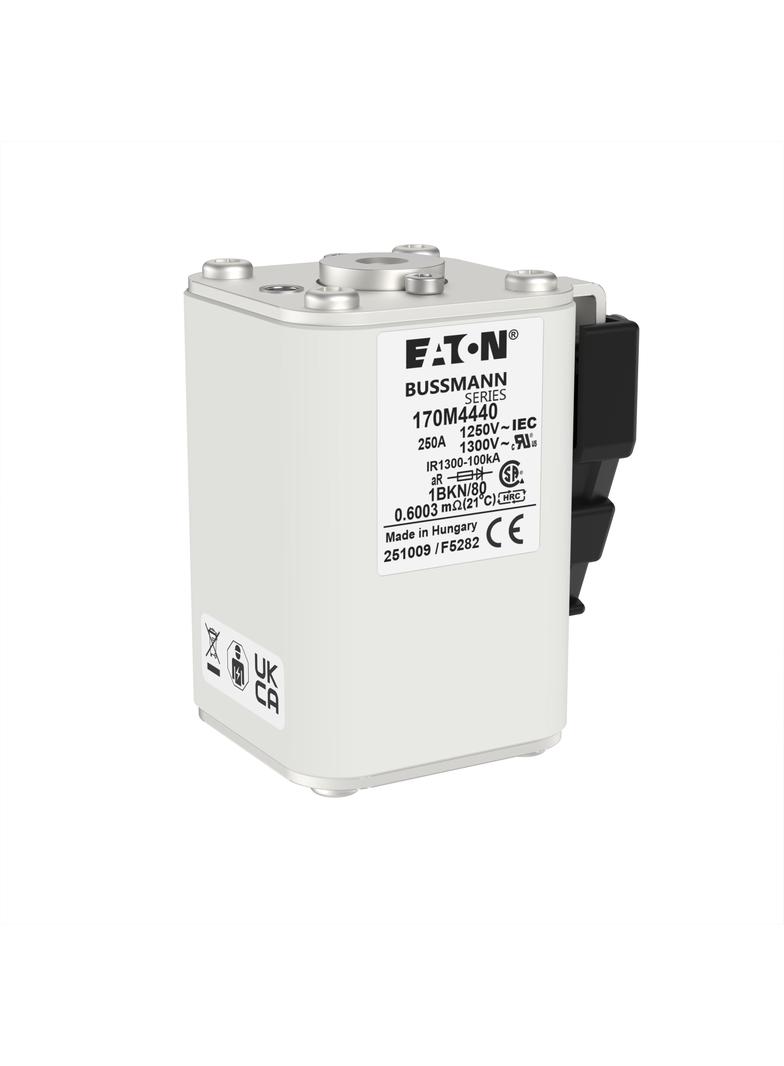 FUSE 250A 1250V 1BKN/80 AR CU Wkładka szybka 250A AC 1250V rozmiar 1 53x69x80 mm aR IEC UL 170M4440
