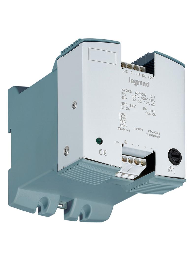 ZASILACZ JEDNOFAZOWY Z FILTREM 230-400 V/24 V 5 A, Legrand