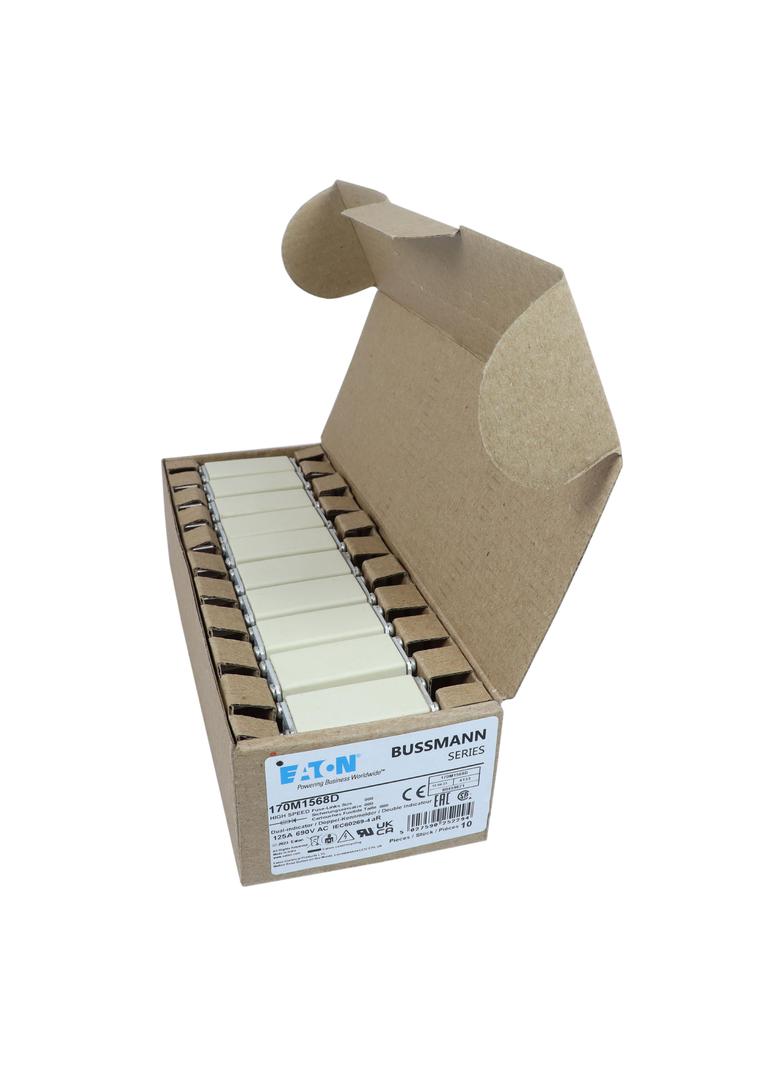 FUSE 125A 690V aR DIN 000 HSDNH Wkładka szybka 125A 690V aR DIN 000 podwójny wskaźnik 170M1568D EATO