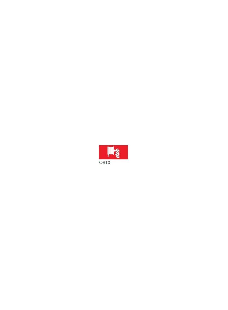 Piktogram HYDRANT do Orion - OR10 (300X100mm) 93090 INTELIGHT
