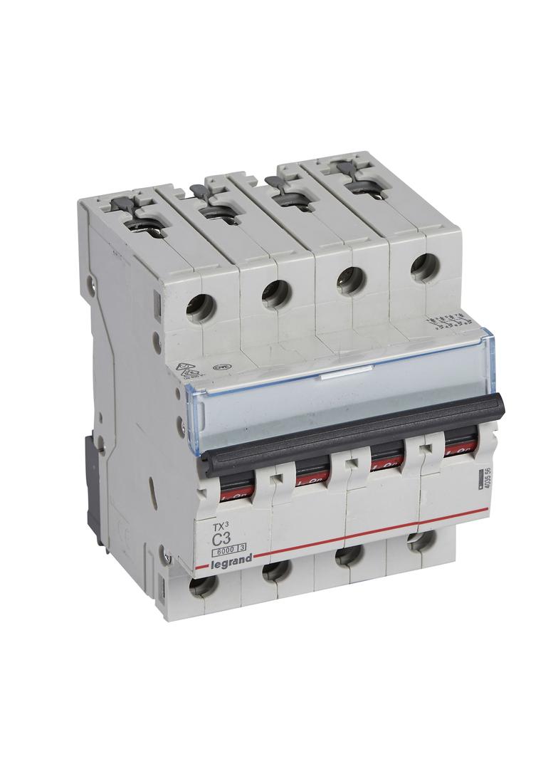 Wyłącznik Nadprądowy S 304 4P C3A 6kA TX3 403556 LEGRAND
