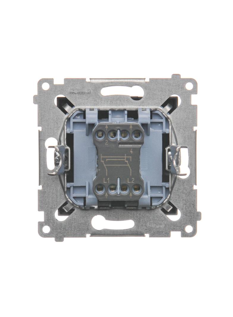 Simon 54 Łącznik krzyżowy 16A 250V zaciski śrubowe antracyt DW7A.01/48 KONTAKT