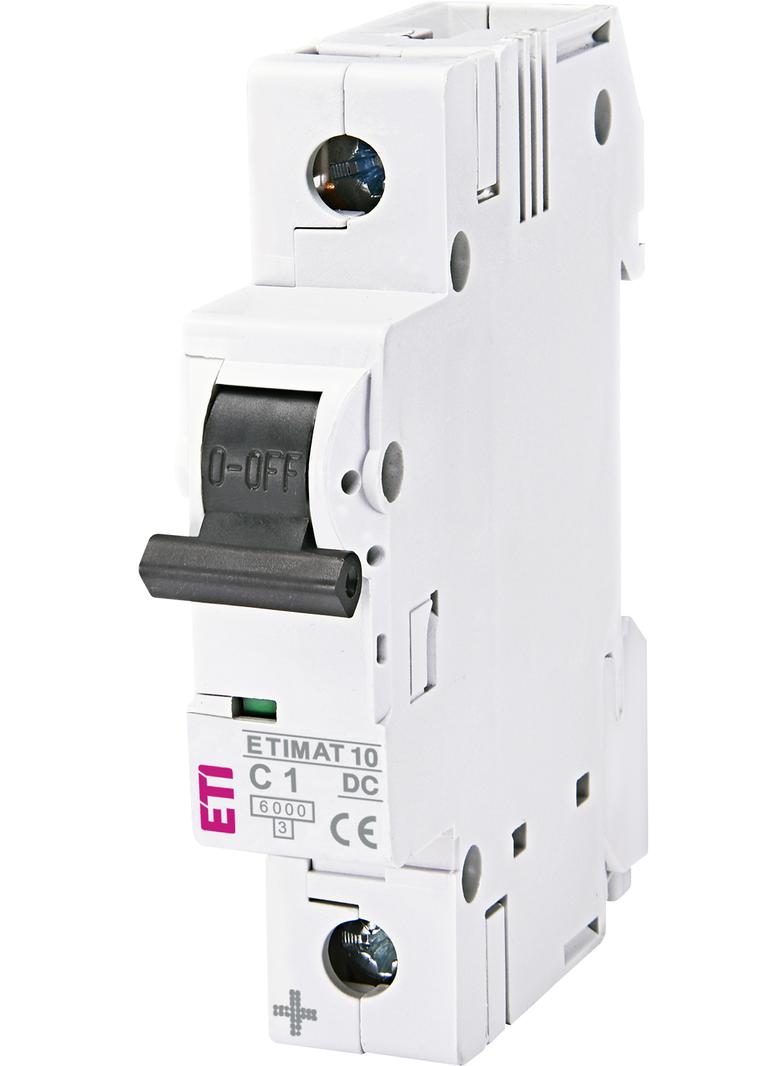 Wyłącznik nadprądowy DCMAT 10-DC 1P C1 002137704 ETI