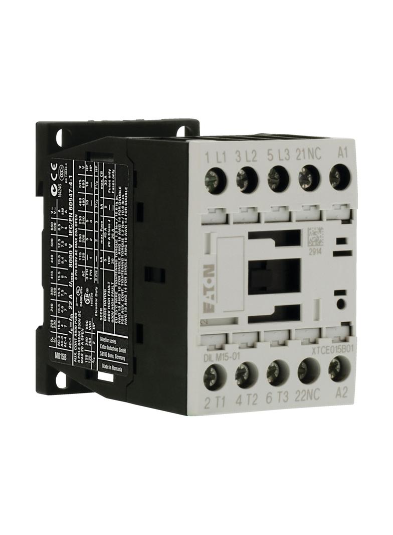 DILM15-01(110V50HZ,120V60HZ) Stycznik mocy 15,5 [AC-3] 0Z 1R 290090 EATON