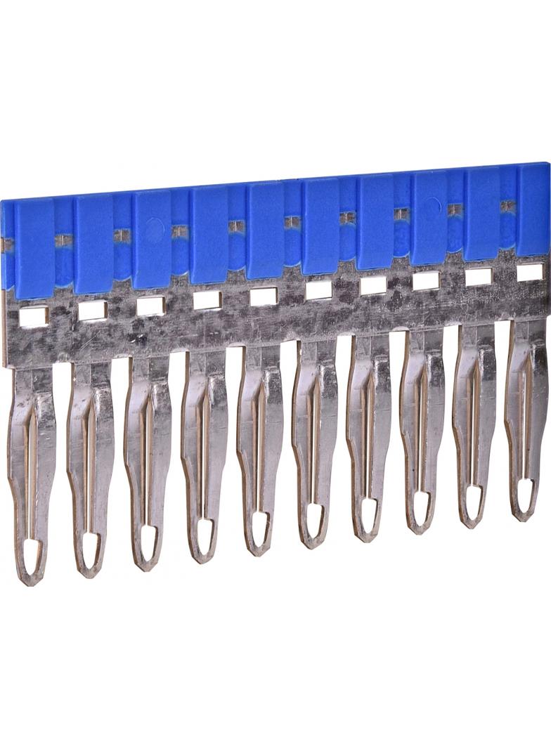 ESC-PTP4/10/B Zwieracz wtykowy izolowany 10-torowy do ESC-CBC.4 (niebieski)