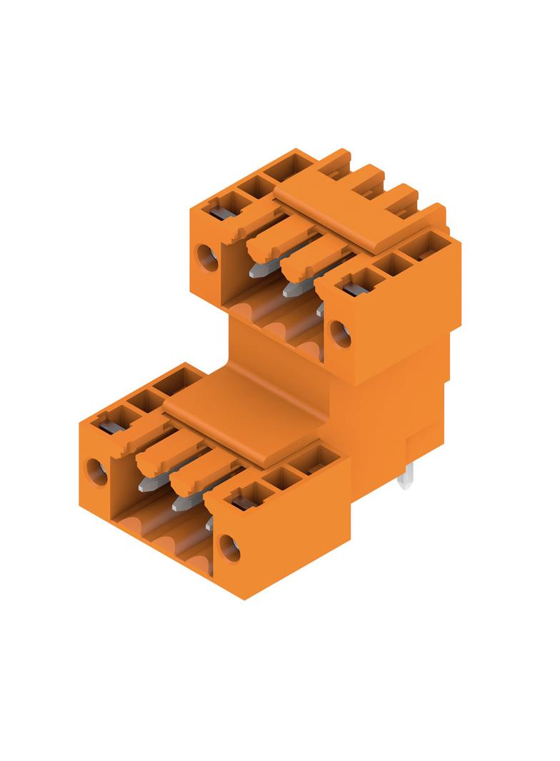SLD 3.50V/06/90F 3.2SN OR BX Wtyki PCB (złącza płyty), 3.50 mm, Liczba biegunów: 6, kąt odejścia: 90° /50szt./ 1890790000 WEIDMÜLLER