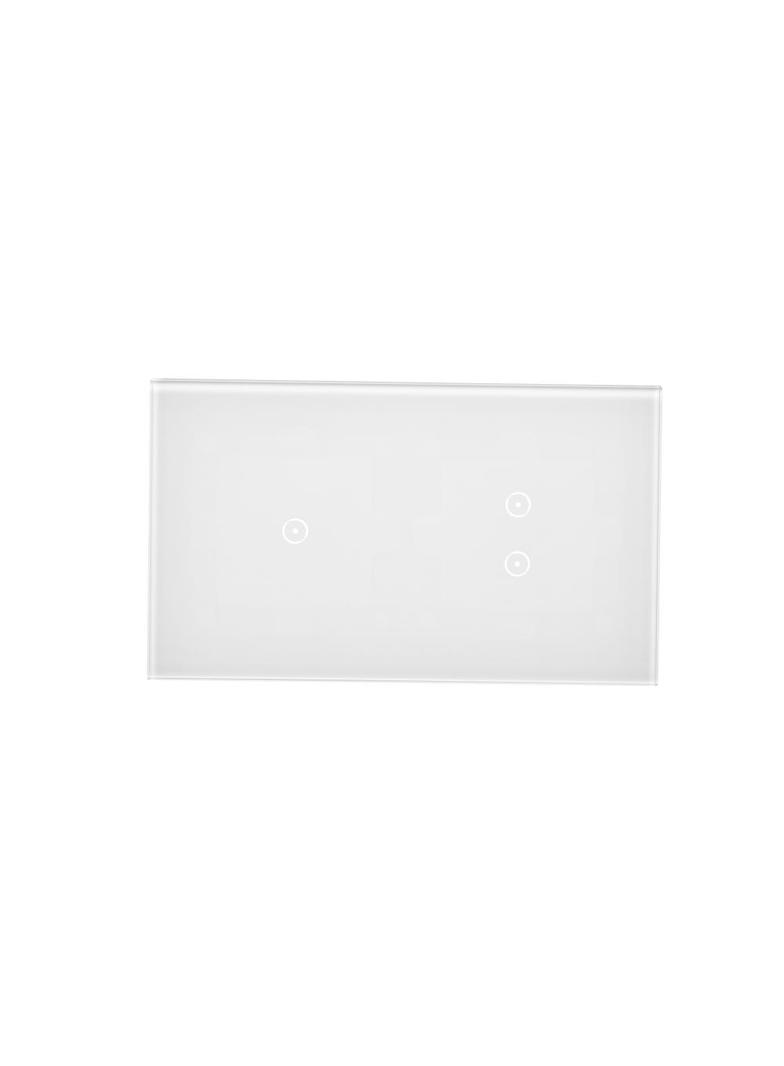 Simon 54 Touch Panel dotykowy S54 Touch 2 moduły 1 pole dotykowe + 2 pola dotykowe pionowe biała perła DSTR213/70 KONTAKT