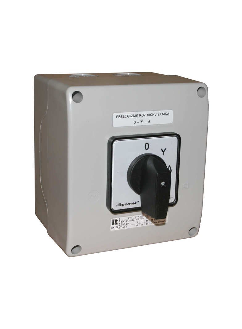 Łącznik Krzywkowy 100A, -4.8240 w obudowie OB18,