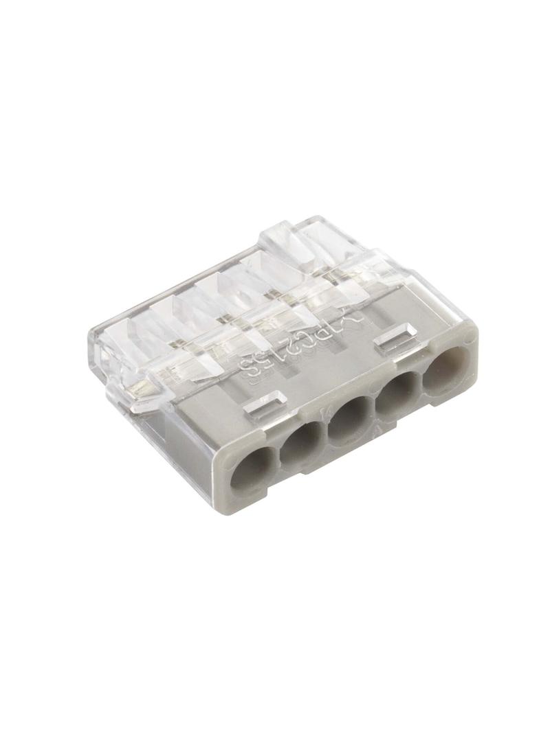 Złączka samozaciskowa bezgwintowa MINI PC215S transparentny