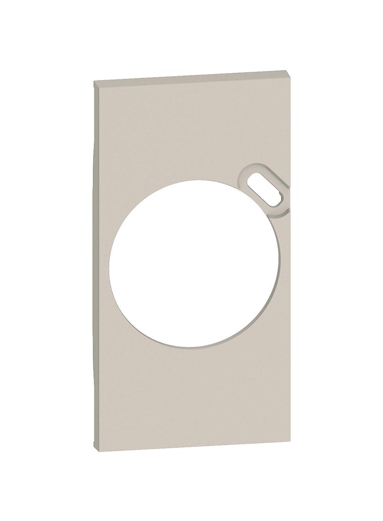 LIVING NOW - PLAKIETKA GNIAZDA 2P+Z + USB - 2 MODUŁY - PIASKOWY BEŻ, Bticino