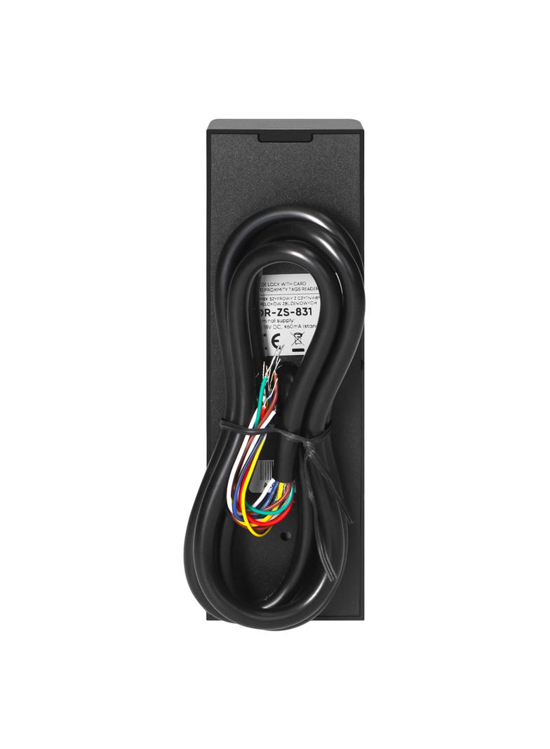 Zamek szyfrowy dotykowy z czytnikiem kart i breloków zbliżeniowych,ekran OLED, Wi-Fi, IP68, 1 przeka