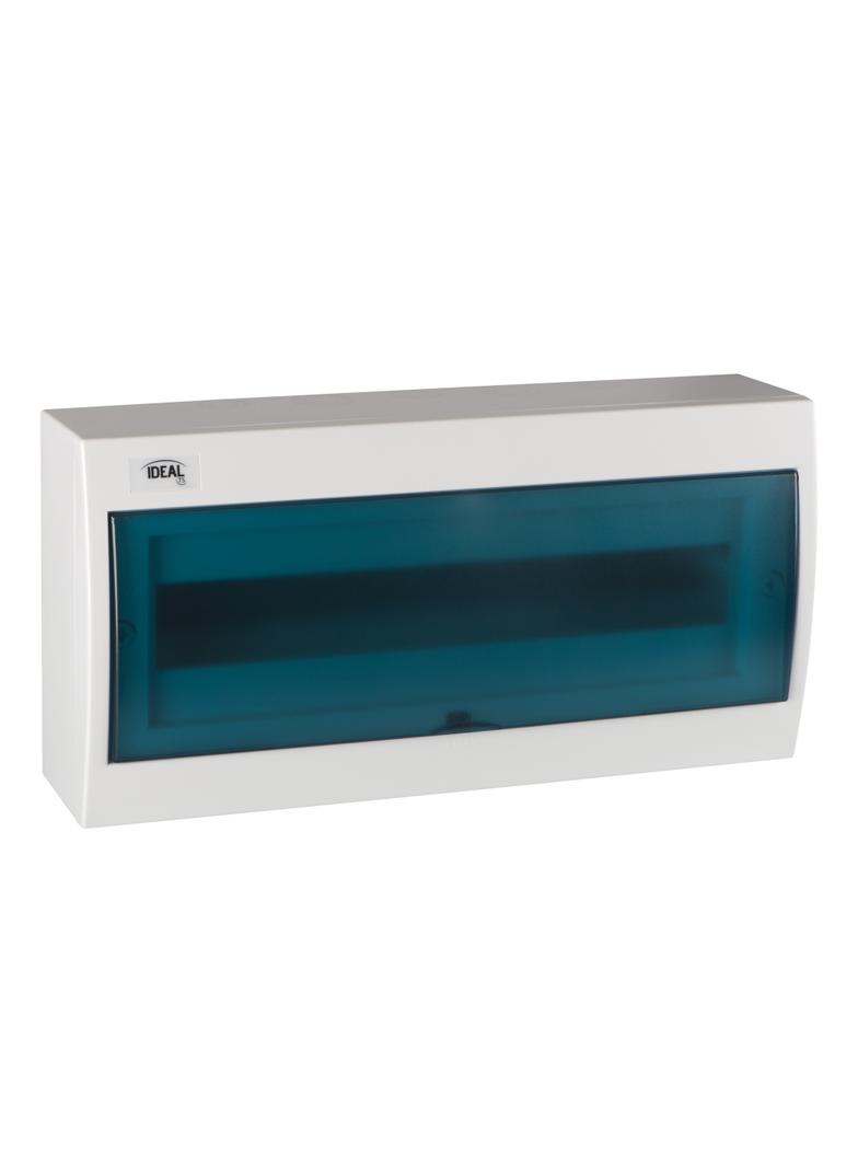 KDB-S18T Rozdzielnica natynkowa 1x18 plastikowa IP30 23613 KANLUX