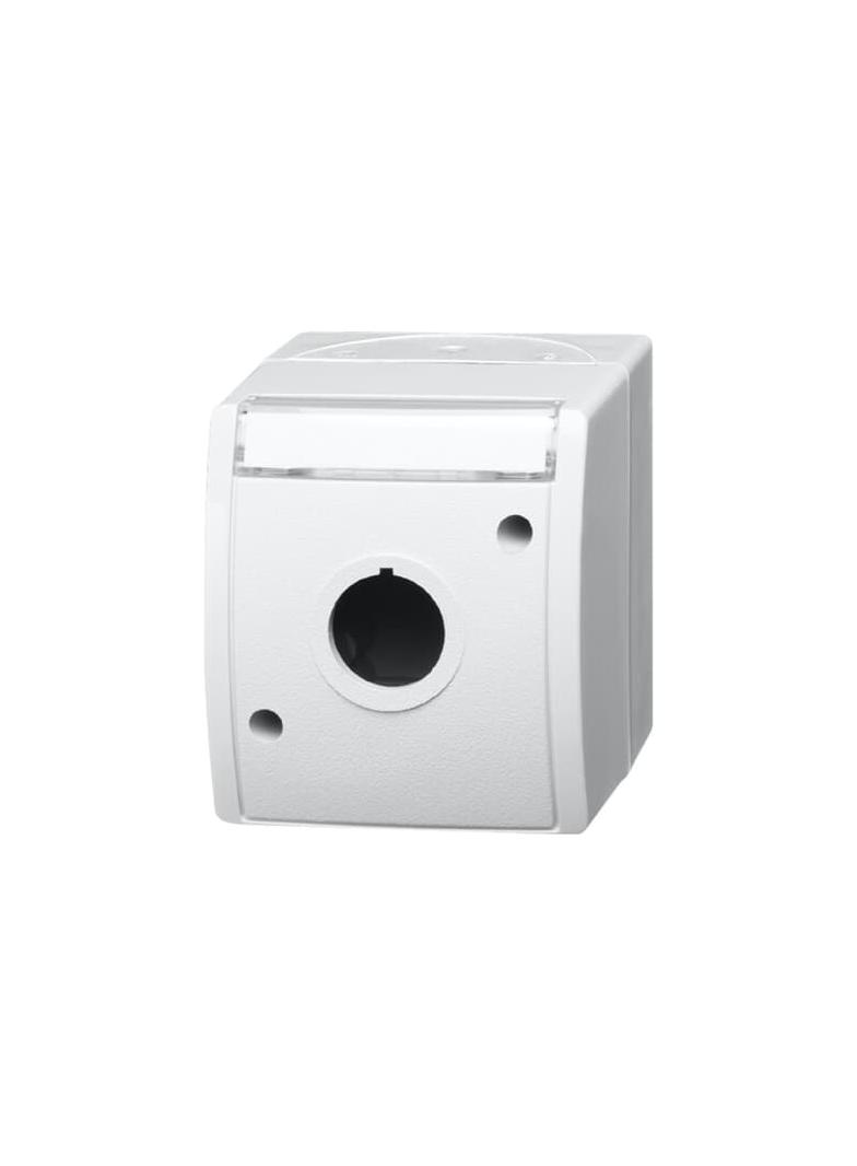 OCEAN Obudowa z polem opisowym  biały alpejski