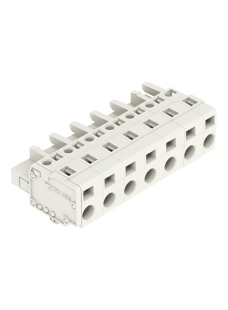 Gniazdo MCS‑MIDI Classic 7‑biegunowe jasnoszare raster 7,5mm 721‑207/008‑000 /50szt./ WAGO