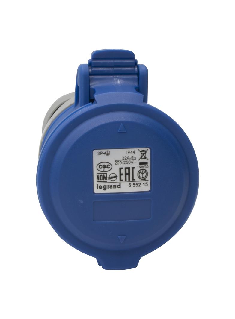 P17 Tempra Pro Gniazdo Przenośne 32A 3P+Z 230V IP44 555215 LEGRAND