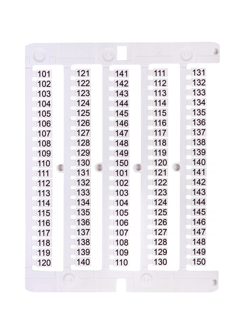 Oznacznik 101 do 150 (100 szt.) ES-NU0851101 003903079 ETI