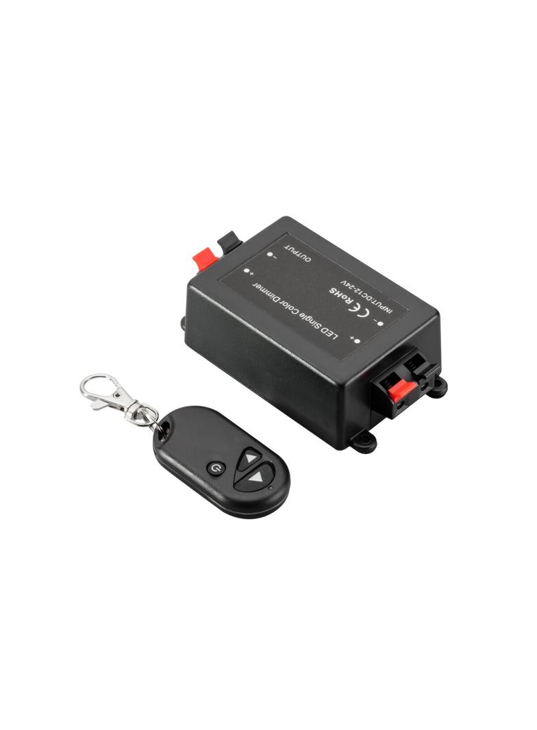ŚCIEMNIACZ LED JACKY DC12-24V, 8A, CZARNY