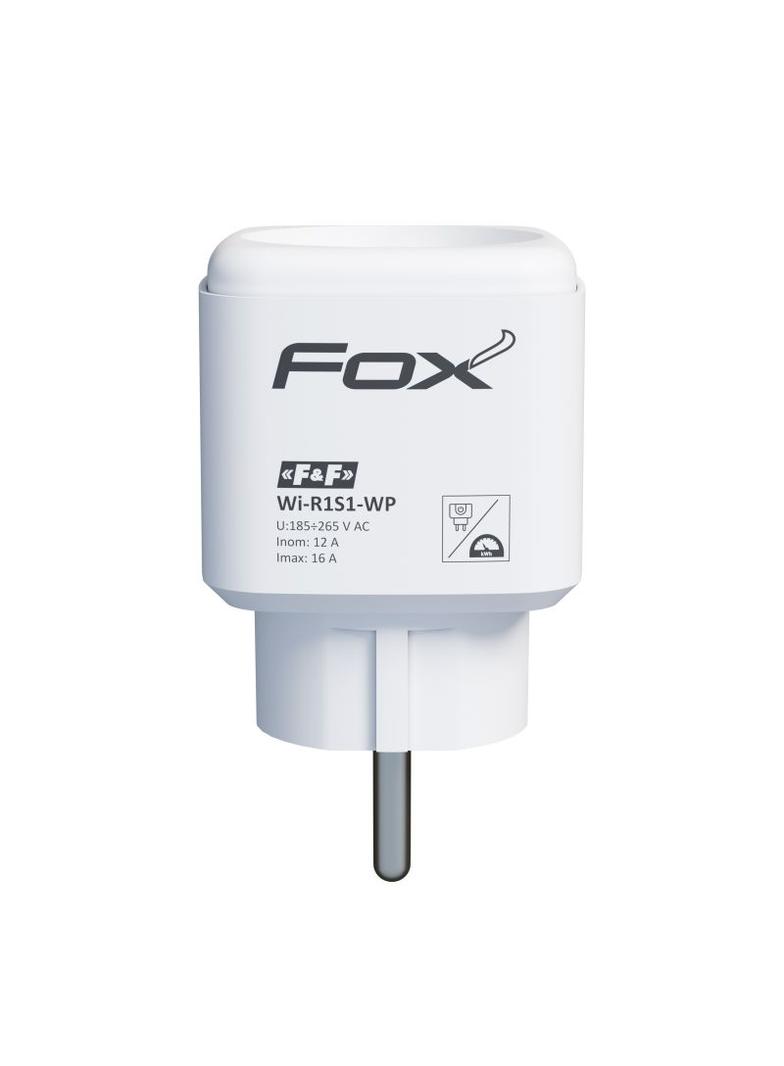 FOX Switch&Energy Plug Gniazdo z funkcją monitorowania parametrów sieci Wi-R1S1-WP F&F