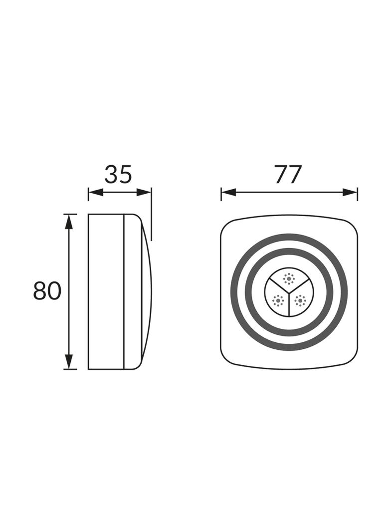 Dzwonek bezprzewodowy NUTKA 3V D