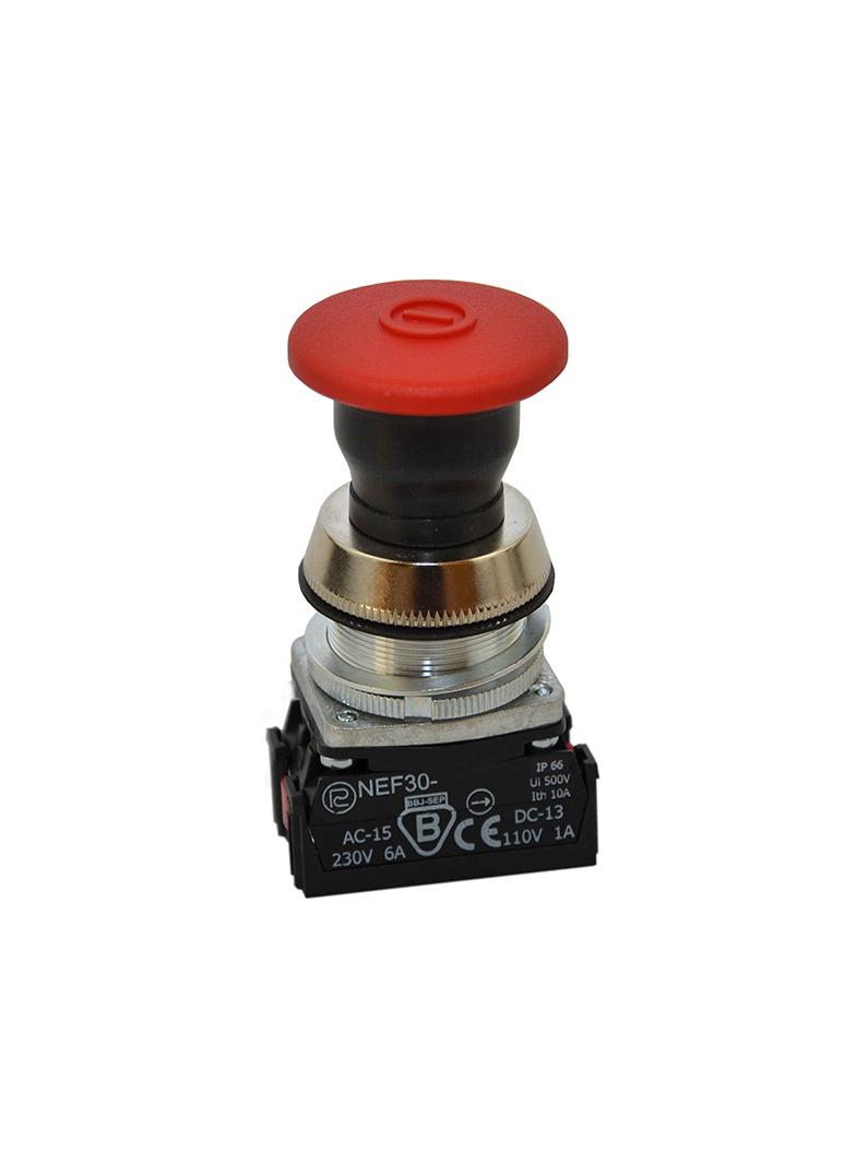 Przycisk NEF30-UDR2Y czerwony