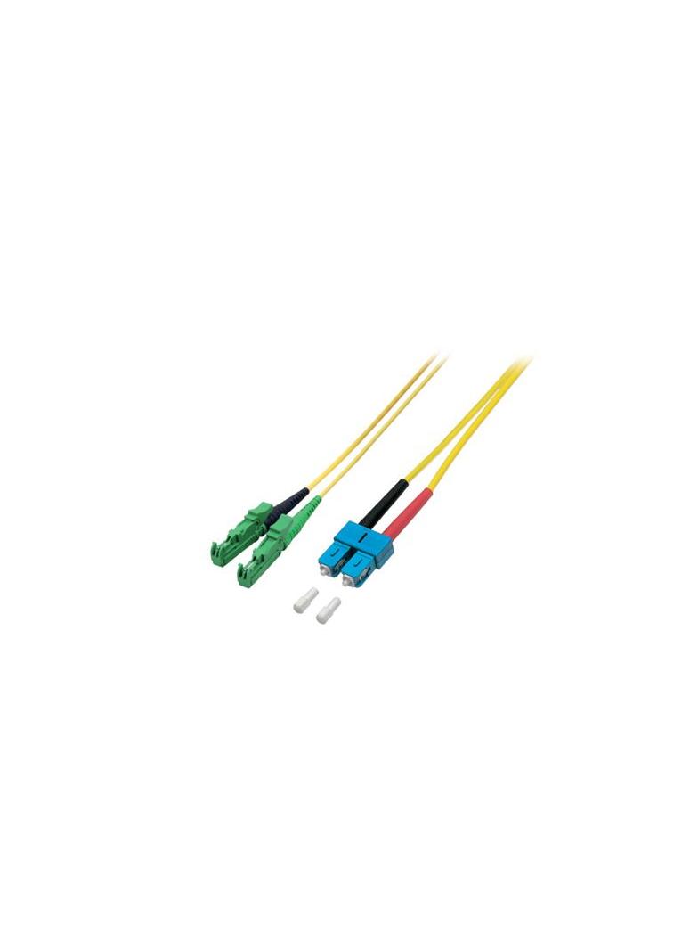 Patchcord SM, 9/125, SC/PC-E2/APC duplex dł. 3m