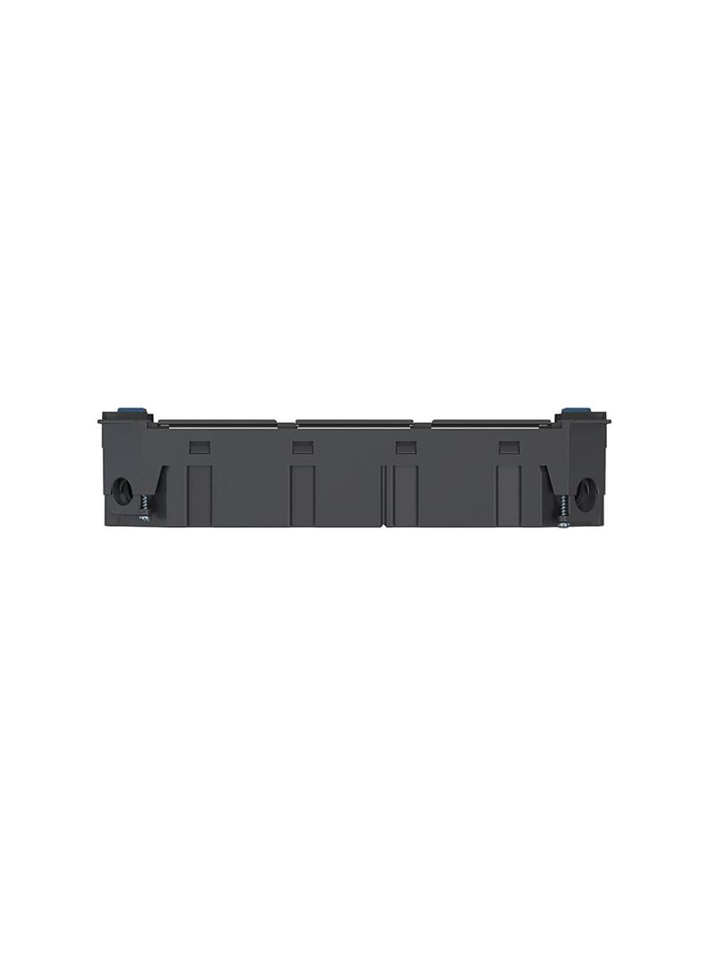 tehalit.GB-EG Puszka montażowa poczwórna 45x45mm PC-ABS czarny GTVR400 HAGER
