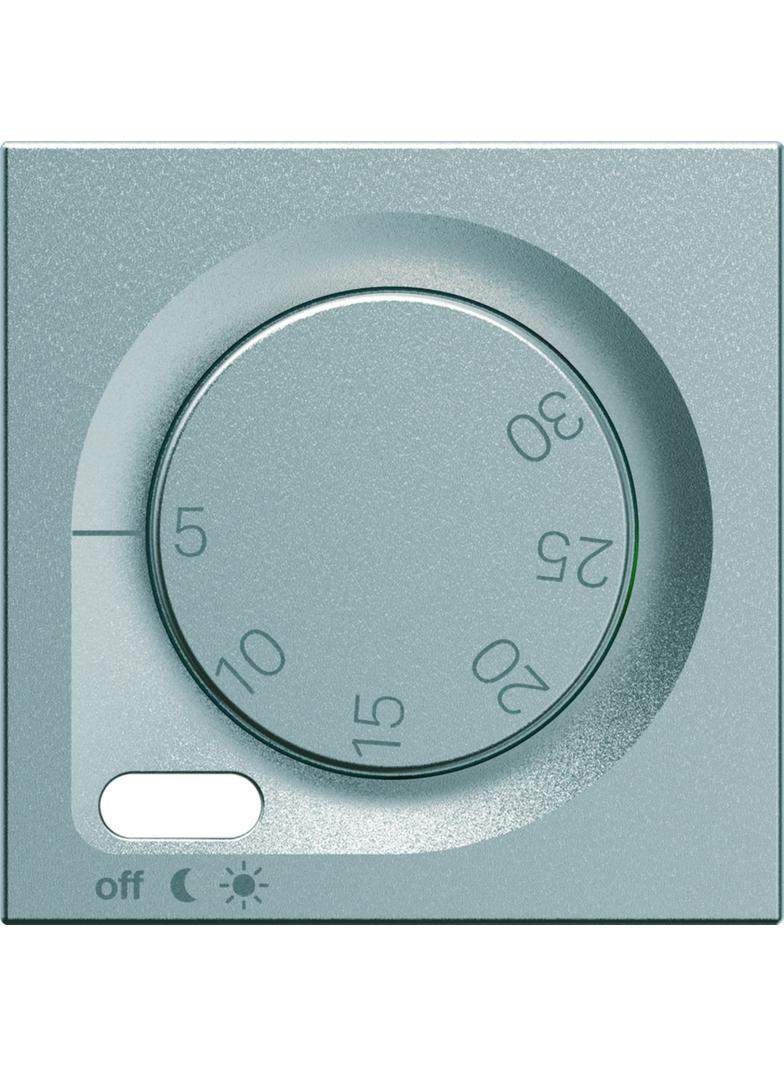 lumina Płytka czołowa do regulatora temperatury srebrny