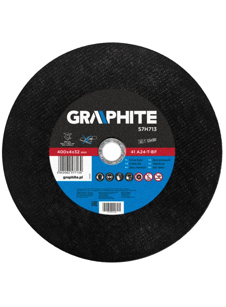 Tarcza tnąca do metalu 400 x 4.0 x 32 mm, 41 A24-T-BF