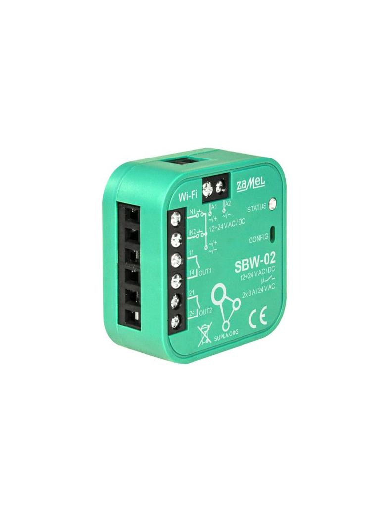 STEROWNIK BRAMOWY WI-FI 2-KANAŁOWY TYP: SBW-02