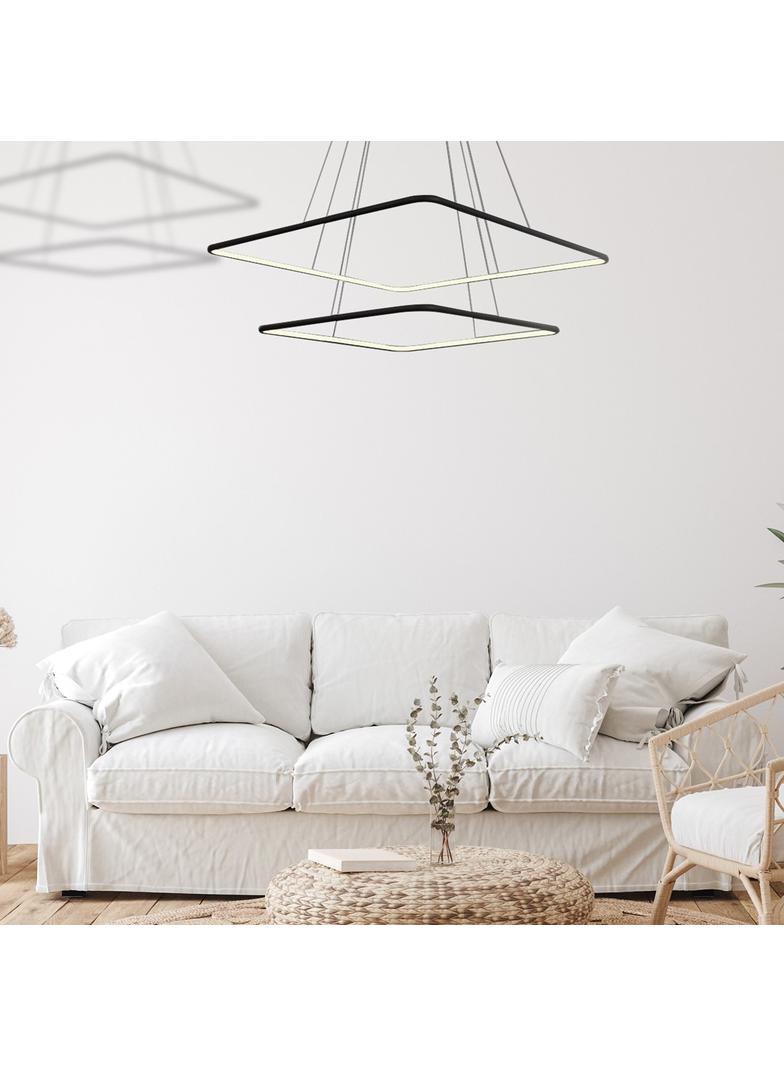 Milagro lampa wisząca LED Nix Black 50W 3500lm 3000K ML518