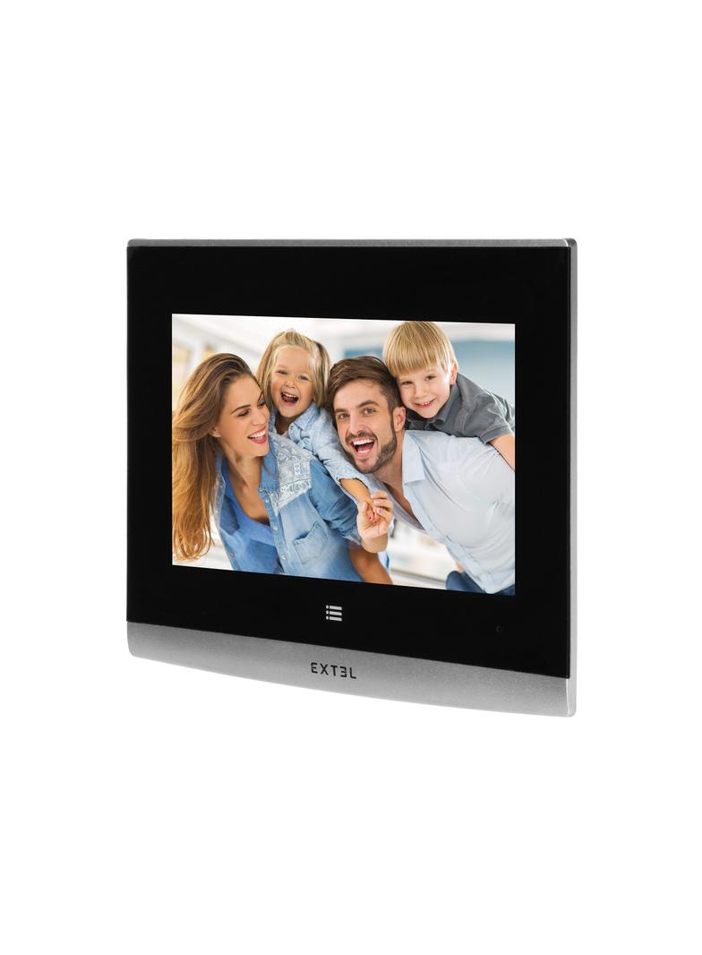 Extel Wave bezprzewodowy zestaw wideodomofonowy monitor 7" dotykowy menu OSD WI-FI + APP na tel EXTE