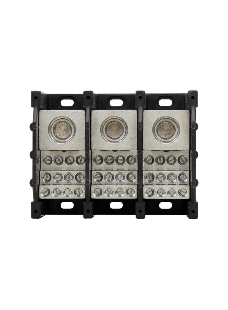 Power Distribution Block Blok zacisków LV 420A 600VAC 600VDC 3P SCCR 10kA 16375-3 EATON