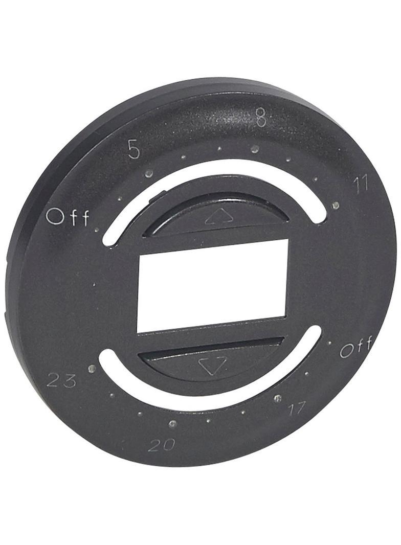 CELIANE - PLAKIETKA PROGRAMATORA CZASOWEGO DO STEROWANIA ROLETAMI GRAFITOWY, Legrand