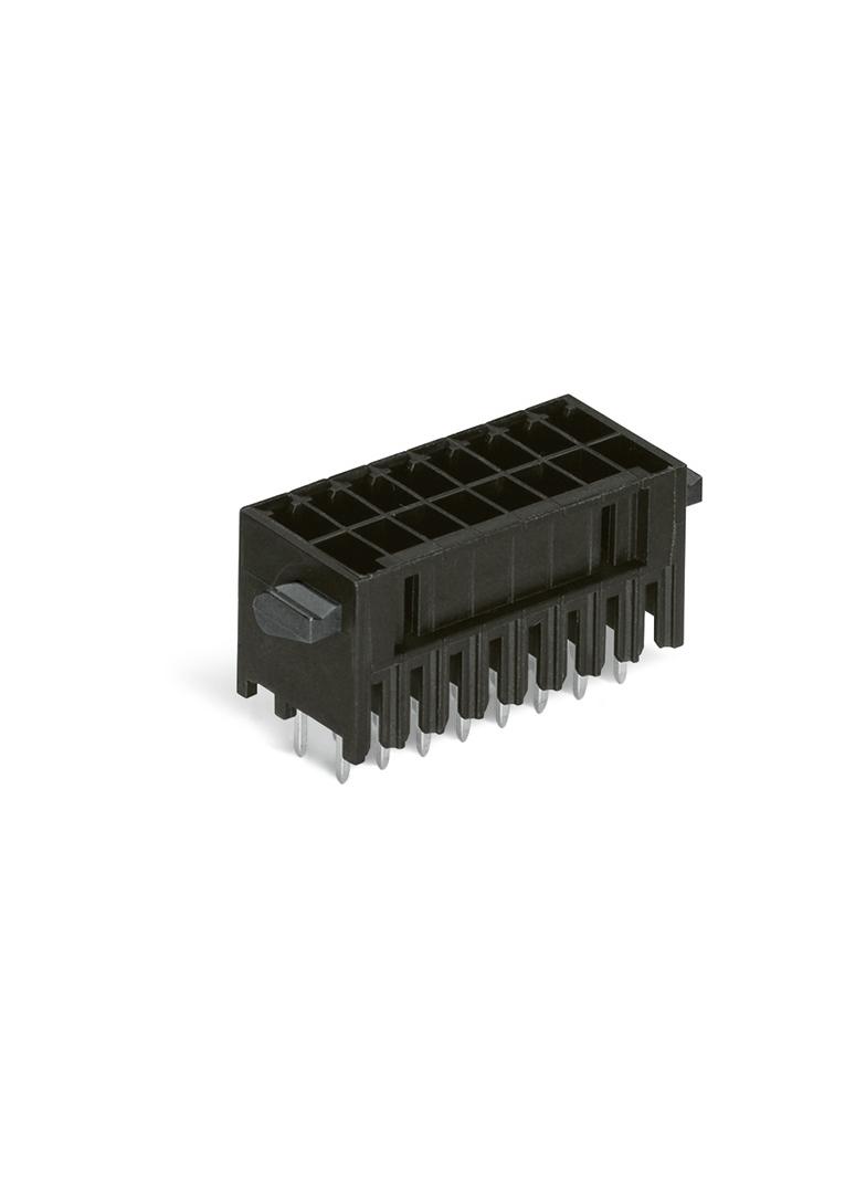 wtyk THT, 2-rzędowy /25szt./ WAGO