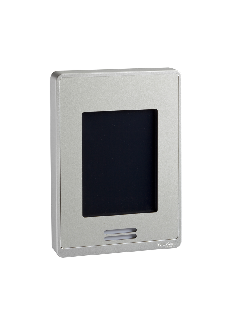 SE8350, regulator z czujnikiem temp+wilg+PIR, ekran dotykowy, BACnet/Modbus, ZigBee, srebrny