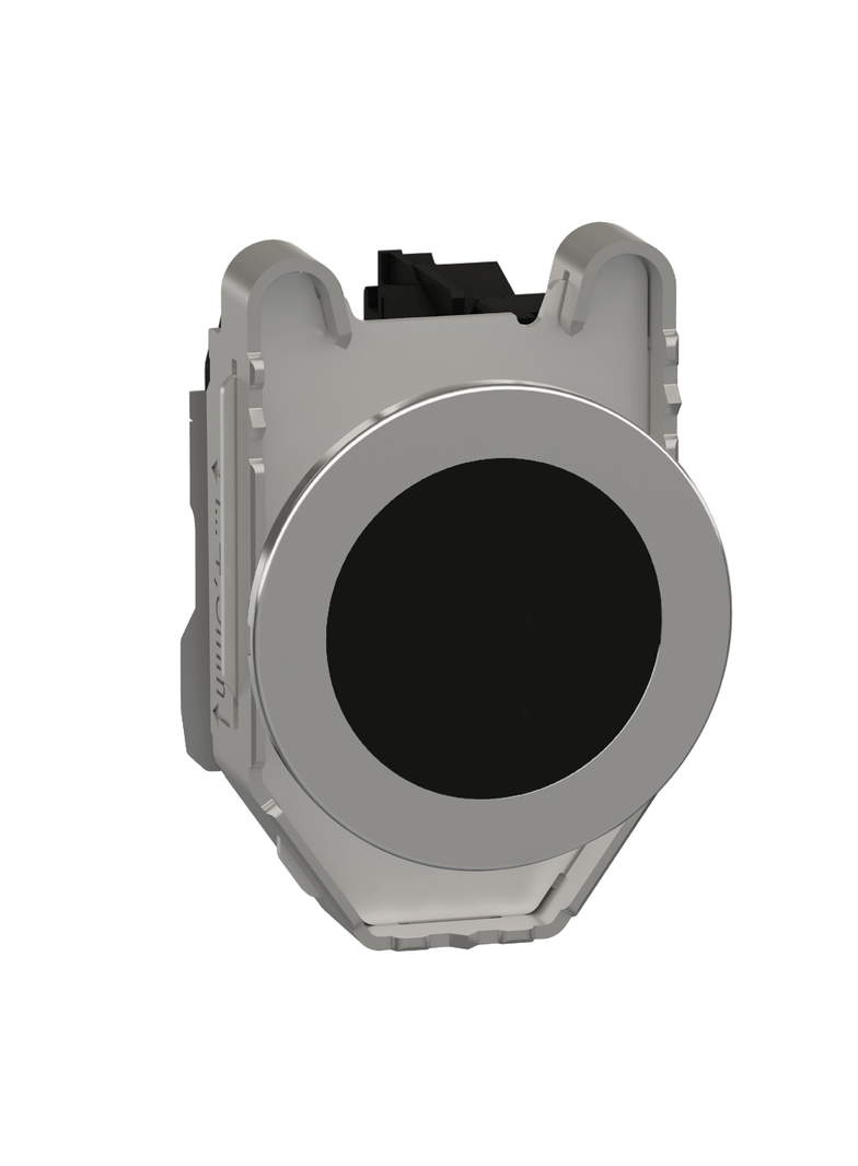 Harmony XB4 Przycisk zlicowany metal czarny fi30 z samopowrotem nieoznaczony 1Z XB4FA21 Schneider