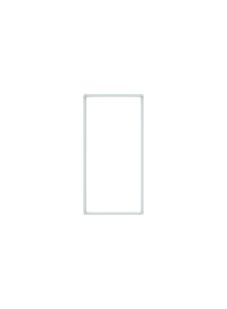 TZP207 Pokrywa ochrony przed dotykiem szerokość 2PW wysokość 7GU 1100mm