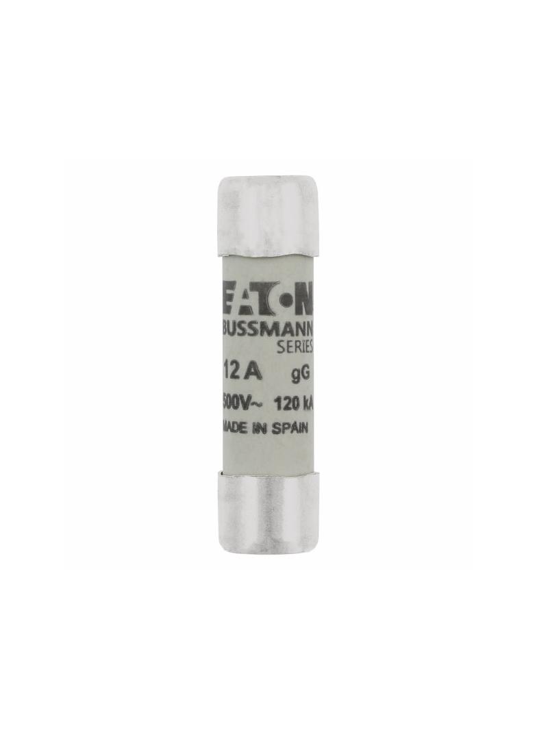 CYLINDRICAL FUSE 10 x 38 12A GG 500V AC Wkładka cylindryczna 10 x 38mm 12A GG 500V AC C10G12 EATON