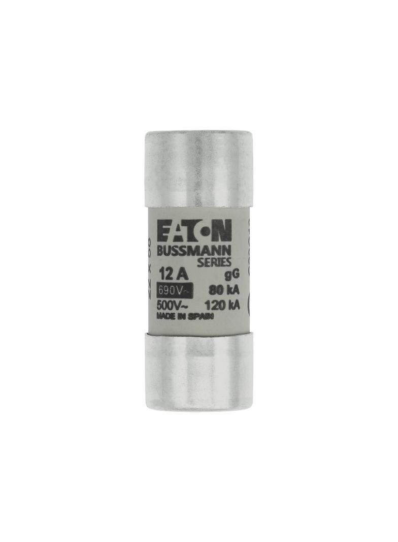 CYLINDRICAL FUSE 22 x 58 12A GG 690V AC Wkładka cylindryczna 22 x 58mm 12A GG 690V AC C22G12 EATON