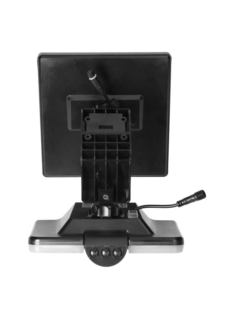 SOLIS LED 10W, naświetlacz solarny  z czujnikiem ruchu PIR, 1200lm, IP54, 4000K, 3000 mAh, czarny