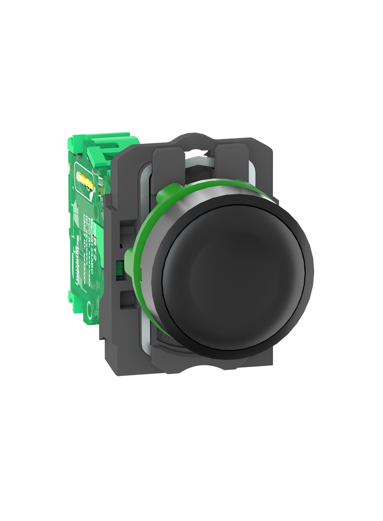 Harmony XB5 Główka bezprzewodowego i bezbateryjnego przycisku z nadajnikiem, Czarna, Plastikowa